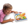 Quercetti Fantacolor Portable Large 280 Chiodini Colorati, Giochi Educativi, Giochi da Tavolo Bambini con Valigetta con Tavolet