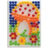 Quercetti - Fantacolor Portable – Gioco di Mosaico Educativo con Chiodini Colorati 10-15-20mm - Set Portatile - Stimola Creativ