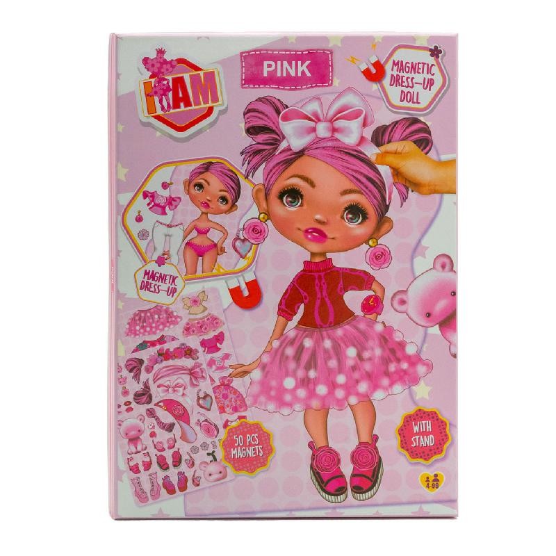 I Am Doll Vestiti e Acc. Magnetici, 6 assortimenti, 1 pezzo