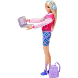 Mattel Barbie I love School con accessori, HRG84