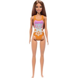 Mattel - Barbie Beach castana, HXX50