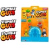 Stumble Guys Serie 3, Set di 3 Mini Figurine da Collezione con Personaggio Misterioso, Giocattoli di Azione