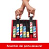 Mattel Games - UNO Quattro, combina l abilità di abbinare il colore o il numero alla sfida di posizionare quattro tessere in fi