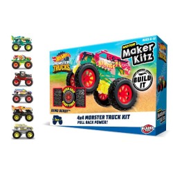 Hot Wheels - Monster Truck Kit Motorizzato, HTW17552