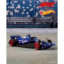 Hot Wheels Formula 1, Set da 5 macchinine auto da corsa, cinque veicoli die-cast in scala 1:64 con decorazioni dei team di cors