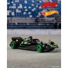 Hot Wheels Formula 1, Set da 5 macchinine auto da corsa, cinque veicoli die-cast in scala 1:64 con decorazioni dei team di cors