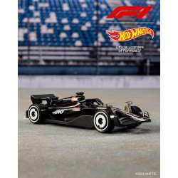 Hot Wheels Formula 1, Set da 5 macchinine auto da corsa, cinque veicoli die-cast in scala 1:64 con decorazioni dei team di cors