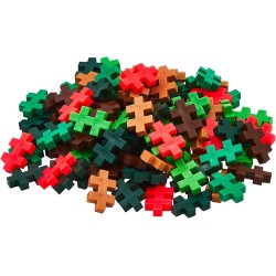 PLUS PLUS - Gioco di costruzione, PP4266, giungla, 100 pezzi