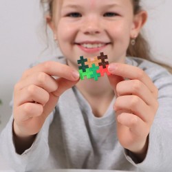 PLUS PLUS - Gioco di costruzione, PP4266, giungla, 100 pezzi