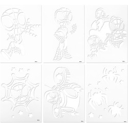 Disney - Marvel - Spidey and his Amazing Friends - Spray Pen Set - Colouring Pens for Children - Colouring Set with Colouring P