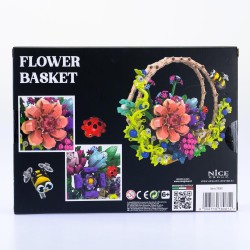Nice Mattoncini – Bouquet di Primavera di Fiori con Ape e Coccinella
