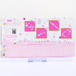 Nice Group - Perline ABC Flower Bouquet, Kit da 500 Perline colorate e multiformi