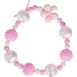 Nice Group - Perline ABC Flower Bouquet, Kit da 500 Perline colorate e multiformi