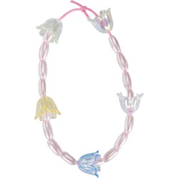 Nice Group - Perline ABC Flower Bouquet, Kit da 500 Perline colorate e multiformi