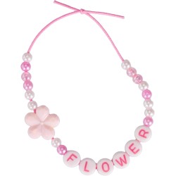 Nice Group - Perline ABC Flower Bouquet, Kit da 500 Perline colorate e multiformi