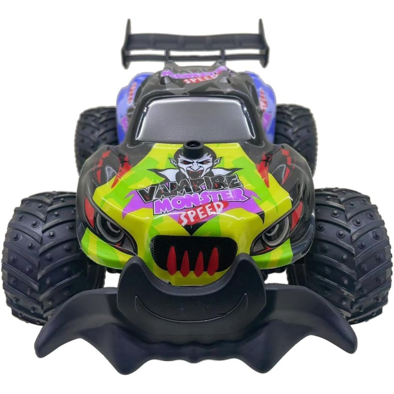 Vampire Monster Speed Auto RC sc.1:18 2.4 Ghz, 7 funzioni, 2 velocità LUCI SOTTOSCOCCA, carica USB