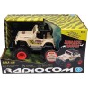 Jurassic Safari Auto RC sc. 1:28 RC 2.4 Ghz, fuoristrada, 7 funzioni ruote mordbide carica USB C