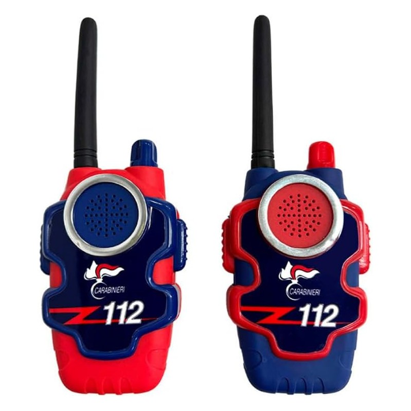 ODS - Walkie Talkie Carabinieri, Frequenza 446 MHz, Ricezione Fino a 300 m, Età Consigliabile 5+