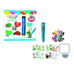 CREATU Penna 3d creativa con accessori e ricariche