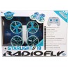 Radiofly - Starlight  18 RC 2.4 GHz, misura 17 x 17 x 4.8 cm 8 funzioni, fermoposizione, decollo/atterraggio assistiti 3 veloci
