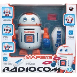 Mars 13 Robot RC ad infrarossi, Funzioni: movimento in avanti/indietro gira a destra/sinistra, luci e suoni programmabile, regi