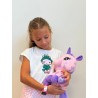 Baby Unicorn - Cuccioli Unicorno Peluche cm 40 Glow in The dark