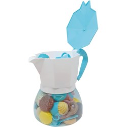 Maisonelle, Maxi Moka con Accessori per Pausa Caffè, Misure Prodotto 27 x 15,4 cm. Giocattolo per Bambini, Età Consigliata +3