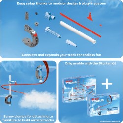PLAYMOBIL Connection Pack | 71974 | Pack di espansione e connessione per costruire | Crea nuove piste e avventure per il tuo mo