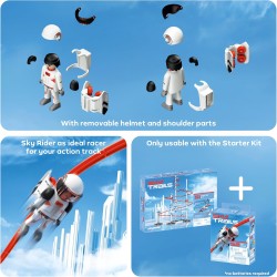 PLAYMOBIL Sky Rider | 71976 | Set di costruzione e azione per costruire | Costruisci la tua avventura individuale con accessori
