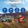 PLAYMOBIL City Action 71875 Police Pick-Up Truck Pursuit Set da gioco con statuine, Inseguimento