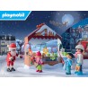 PLAYMOBIL Christmas 71472 Calendario dell'Avvento: Mercatini di Natale, 24 entusiasmanti sorprese, tra cui quattro personag