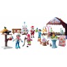 PLAYMOBIL Christmas 71472 Calendario dell'Avvento: Mercatini di Natale, 24 entusiasmanti sorprese, tra cui quattro personag