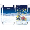PLAYMOBIL Christmas 71472 Calendario dell'Avvento: Mercatini di Natale, 24 entusiasmanti sorprese, tra cui quattro personag