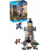 PLAYMOBIL Novelmore 71483 Torre dei cavalieri con drago, battaglia tra i Cavalieri di Novelmore e i Cavalieri di Burnham, gioch