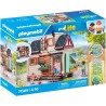 PLAYMOBIL myLife 71509 Casa Eco-sostenibile, Una casa familiare arredata e con Accessori dettagliati, casa con Giardino