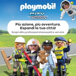 PLAYMOBIL City Action 71873 Police Command Center Set da gioco con statuine, centro di comando