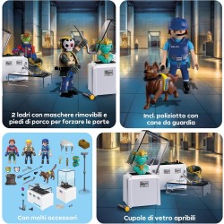 PLAYMOBIL City Action 71876 Diamond Heist Set da gioco con statuine, Furto di diamanti
