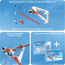PLAYMOBIL Flip Rail | 71971| Gioco di costruzione per percorsi dinamici e d azione | Costruisci la tua avventura con emozionant