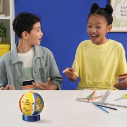 Ravensburger - Puzzle 3d Night Lamp Pokemon Led | Puzzle 3d Bambini 6 Anni O Più | Pokeball Pokemon | Modellismo Da Costruire B