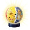 Ravensburger - Puzzle 3d Night Lamp Pokemon Led | Puzzle 3d Bambini 6 Anni O Più | Pokeball Pokemon | Modellismo Da Costruire B
