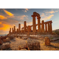 Ravensburger - Puzzle 1000 Pezzi Valle Dei Templi Agrigento​ | Puzzle 1000 Pezzi Paesaggi Con Una Misura Di 70x50 Cm | Regalo P