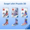 Ravensburger - Puzzle 3d Portapenne Sneaker Sonic | Puzzle 3d Bambini A Partire Dagli 8 Anni | Modellismo Da Costruire Bambini 