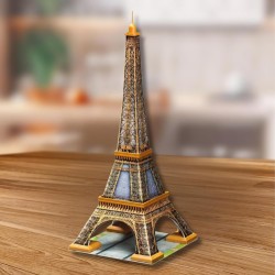 Ravensburger - Puzzle 3d Tour Eiffel | Puzzle 3d Per Bambini | Modellismo Da Costruire Adulti Di 224 Pezzi
