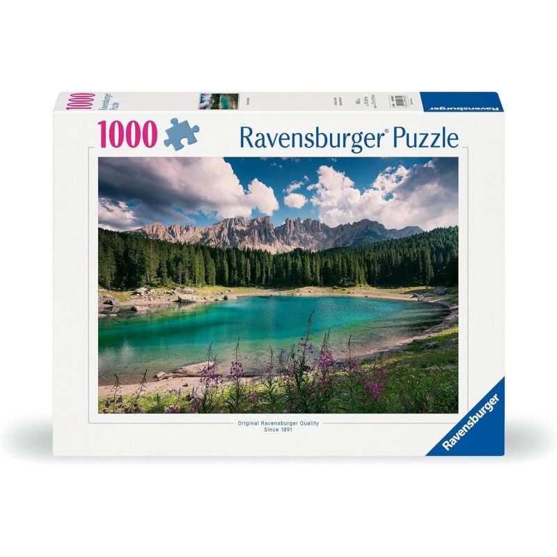 Ravensburger - Puzzle 1000 Pezzi Gioiello Delle Dolomiti​ | Puzzle 1000 Pezzi Paesaggi Con Una Misura Di 70x50 Cm | Regalo Per 