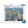 Ravensburger - Puzzle 1000 Pezzi I Am New York​ | Puzzle Per Adulti E Tutta La Famiglie | Dimensione Di 70x50 Cm | Regalo Adult