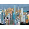 Ravensburger - Puzzle 1000 Pezzi I Am New York​ | Puzzle Per Adulti E Tutta La Famiglie | Dimensione Di 70x50 Cm | Regalo Adult