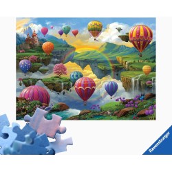 Ravensburger - Puzzle 500 Pezzi Valle Delle Mongolfiere​ | Puzzle Per Adulti E Tutta La Famiglie | Dimensione Di 49x36 Cm | Reg