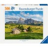 Ravensburger - Puzzle 500 Pezzi Alpe Di Siusi​ | Puzzle Per Adulti E Tutta La Famiglie | Dimensione Di 49x36 Cm | Regalo Adulti
