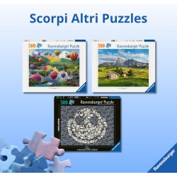 Ravensburger - Puzzle 500 Pezzi Alpe Di Siusi​ | Puzzle Per Adulti E Tutta La Famiglie | Dimensione Di 49x36 Cm | Regalo Adulti