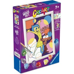 Ravensburger - Creart Serie E: Inside Out | Dipingere Con I Numeri Bambini 13x18cm | Giochi Creativi Bambina 7 Anni | Giochi Ba